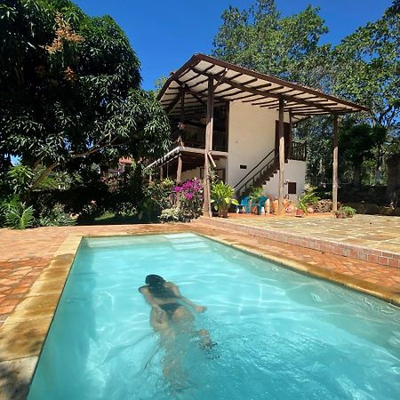 Hostal Villa San Rafael Barichara Eksteriør bilde