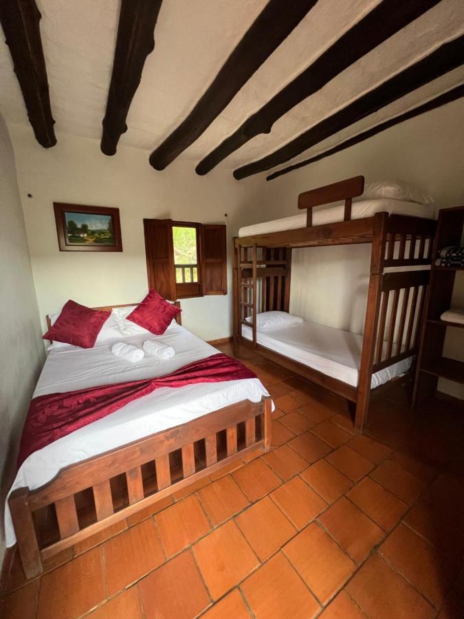 Hostal Villa San Rafael Barichara Eksteriør bilde