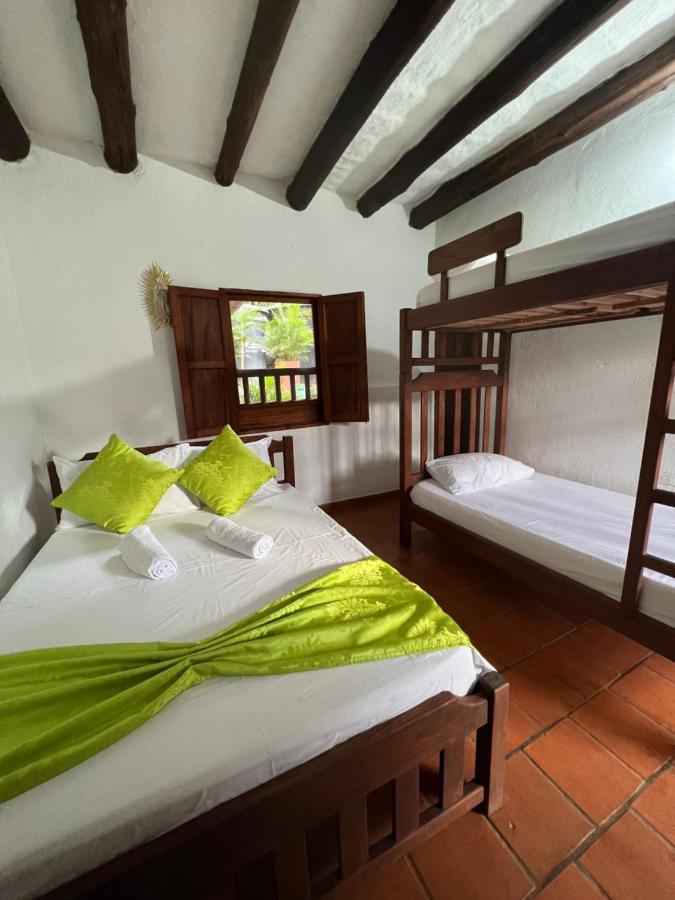 Hostal Villa San Rafael Barichara Eksteriør bilde