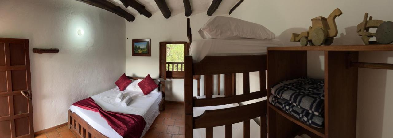 Hostal Villa San Rafael Barichara Eksteriør bilde