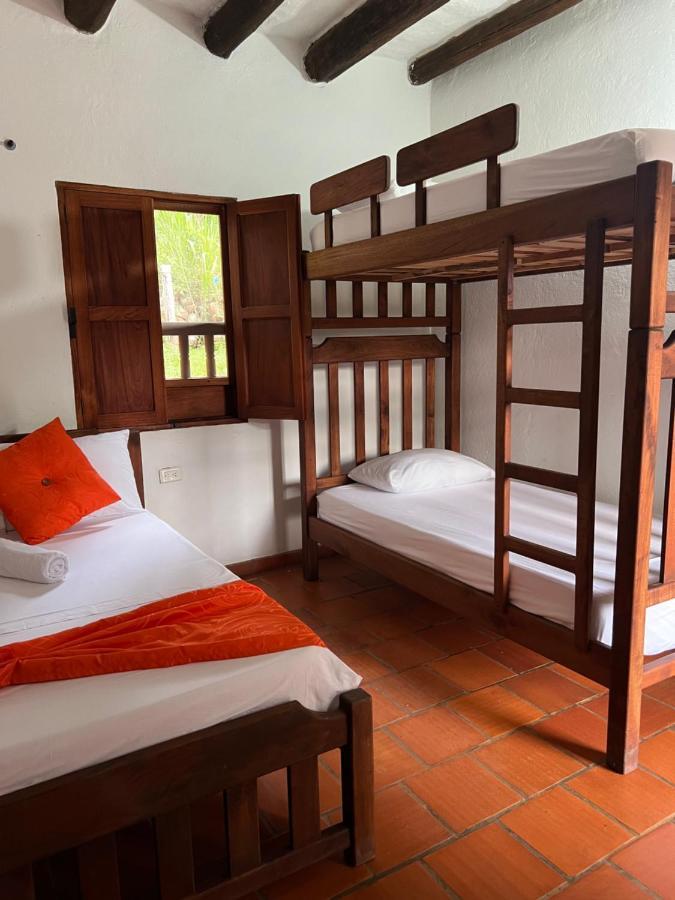 Hostal Villa San Rafael Barichara Eksteriør bilde