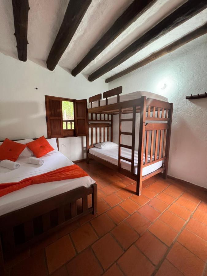 Hostal Villa San Rafael Barichara Eksteriør bilde