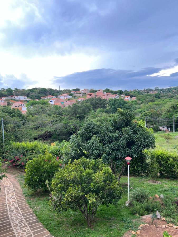 Hostal Villa San Rafael Barichara Eksteriør bilde
