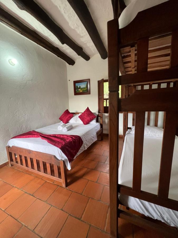 Hostal Villa San Rafael Barichara Eksteriør bilde